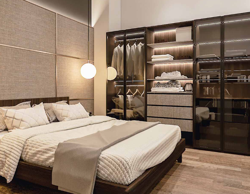 Tủ Áo Cánh Kính Lino Glass Kitchen – Nơi Kiến Tạo Đẳng Cấp Sống Và Tinh Hoa Thẩm Mỹ Cho Ngôi Nhà Bạn