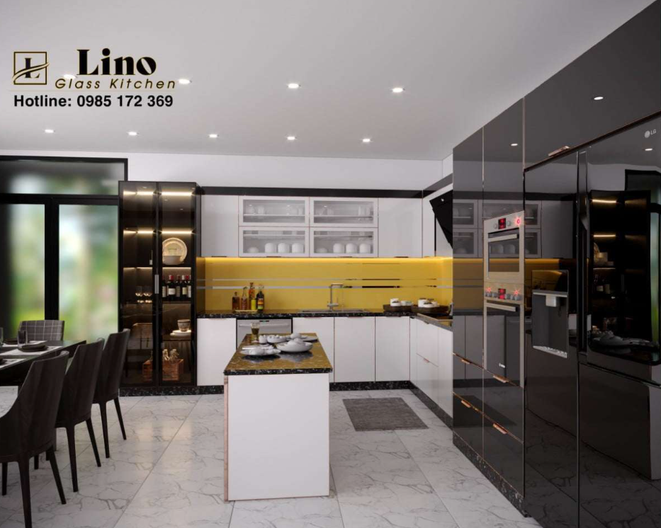 Tủ Bếp Lino – Đẹp Tinh Tế, Tối Ưu Không Gian Sống